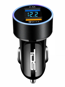 Зарядка в прикуриватель для автомобиля 2*USB TDS TS-CAU69A